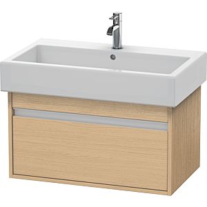 Duravit Ketho meuble sous-vasque KT668703030 75 x 44 cm, Eiche natur , 2000 coulissant, suspendu
