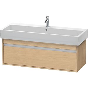 Duravit Ketho vanity unit KT668903030 115 x 44 cm, Eiche natur , 2000 pull-out, wall-hung