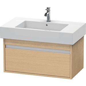 Duravit Ketho meuble sous-vasque KT669003030 80 x 45,5 cm, Eiche natur , 2000 coulissant, suspendu