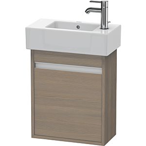Duravit Ketho Waschtisch-Unterschrank KT6629R3535 45x22,5x55cm, wandhängend, Tür rechts, Eiche terra
