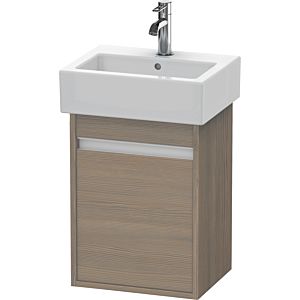 Duravit Ketho Waschtisch-Unterschrank KT6630R3535 40x32x55cm, wandhängend, Tür rechts, Eiche terra
