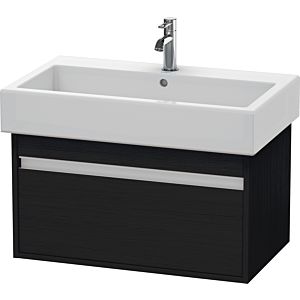 Duravit Ketho meuble sous-vasque KT668701616 75 x 44 cm, Eiche schwarz , 2000 coulissant, suspendu