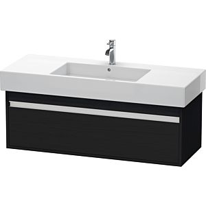 Duravit Ketho vanity unit KT669201616 120 x 45.5 cm, Eiche schwarz , 2000 pull-out, wall-hung