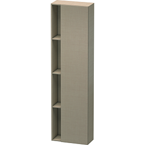 Duravit DuraStyle cabinet DS1248R7575 50x24x180cm, door on the right, linen