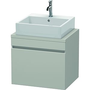 Duravit DuraStyle vasque DS530000707 60 x 47,8 cm, gris béton mat, pour console, coulissant 2000