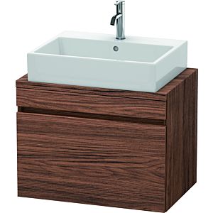Duravit DuraStyle vasque match0 DS530102121 70 x 47,8 cm, noyer foncé, pour console, coulissant 2000