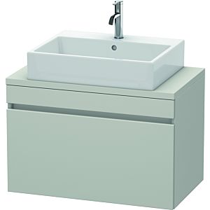 Duravit DuraStyle vasque match0 DS530200707 80 x 47,8 cm, gris béton mat, pour console, coulissant 2000