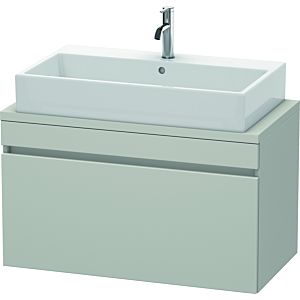 Duravit DuraStyle vasque match0 DS530300707 90 x 47,8 cm, gris béton mat, pour console, coulissant 2000