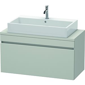 Duravit DuraStyle vasque DS530400707 100 x 47,8 cm, gris béton mat, pour console, coulissant 2000