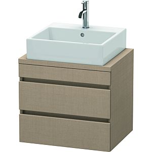 Duravit DuraStyle vasque DS530507575 60 x 47,8 cm, lin, pour console, 2 tiroirs
