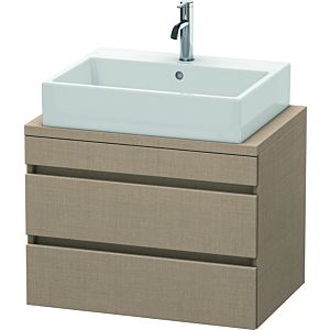 Duravit DuraStyle vanity unit DS530607575 70 x 47.8 cm, linen, for console, 2 drawers