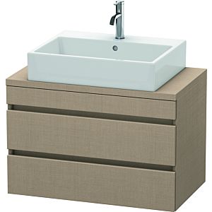 Duravit DuraStyle vanity unit DS530707575 80 x 47.8 cm, linen, for console, 2 drawers