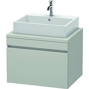 Duravit DuraStyle vanity unit DS531100707 70 x 54.8 cm, concrete gray matt, for console, 2000 pull-out