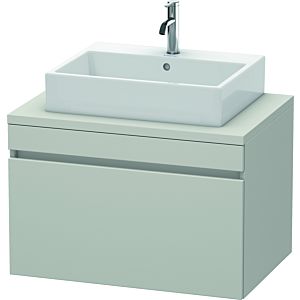 Duravit DuraStyle vanity unit DS531200707 80 x 54.8 cm, concrete gray matt, for console, 2000 pull-out