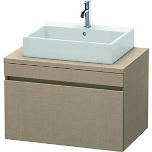 Duravit DuraStyle vanity unit DS531207575 80 x 54.8 cm, linen, for console, 2000 pull-out