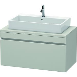 Duravit DuraStyle vanity unit DS531400707 100 x 54.8 cm, concrete gray matt, for console, 2000 pull-out