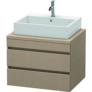 Duravit DuraStyle vanity unit DS531607575 70 x 54.8 cm, linen, for console, 2 drawers