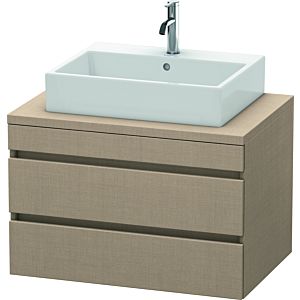 Duravit DuraStyle vanity unit DS531707575 80 x 54.8 cm, linen, for console, 2 drawers