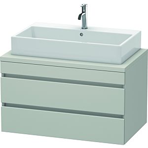 Duravit DuraStyle vanity unit DS531800707 90 x 54.8 cm, concrete gray matt, for console, 2 drawers