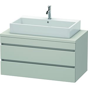 Duravit DuraStyle vanity unit DS531900707 100 x 54.8 cm, concrete gray matt, for console, 2 drawers