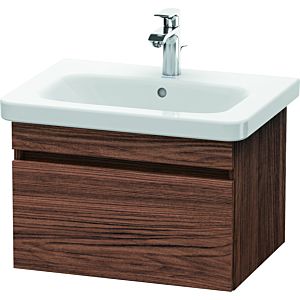 Duravit DuraStyle Waschtisch-Unterschrank DS638002121 58 x 44,8 cm, nussbaum dunkel, 1 Auszug, wandhängend