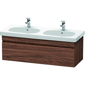 Duravit DuraStyle Waschtisch-Unterschrank DS638602121 115 x 45,3 cm, nussbaum dunkel, 1 Auszug, wandhängend