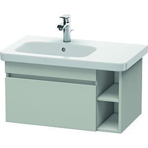 Duravit DuraStyle vasque DS639400707 73 x 44,8 cm, vasque à gauche, gris béton mat, coulissant 2000