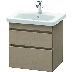 Duravit DuraStyle vanity unit DS648007575 58 x 44.8 cm, linen, 2 drawers, wall-hung