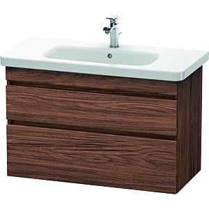 Duravit DuraStyle vanity unit DS648202121 93 x 44.8 cm, dark walnut, 2 drawers, wall-hung