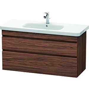 Duravit DuraStyle vasque DS649502121 113 x 44,8 cm, noyer foncé, 2 tiroirs, suspendu