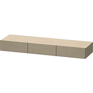 Duravit DuraStyle drawer shelf DS827207575 150 x 44 cm, 3 drawers, linen, with console support