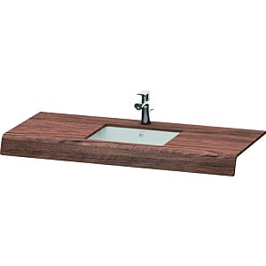 Duravit DuraStyle Waschtisch-Konsole DS828C02121 55x80x10cm, 1 Ausschnitt, Nussbaum dunkel