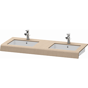 Duravit DuraStyle washbasin console DS829C07575 55x80x10cm, 2 cutouts, Linen