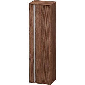 Duravit Ketho Hochschrank KT1265R2121 50 x 36 cm, rechts, nussbaum dunkel, 1 Tür