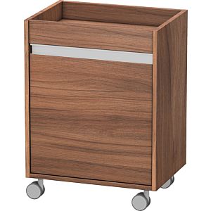 Duravit Ketho Rollcontainer KT2530R7979 50x36x67cm, Tür rechts, nussbaum natur