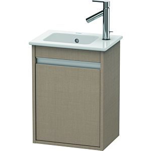 Duravit Ketho Waschtisch-Unterschrank KT6417R7575 40x28,5x55cm, wandhängend, Tür rechts, leinen