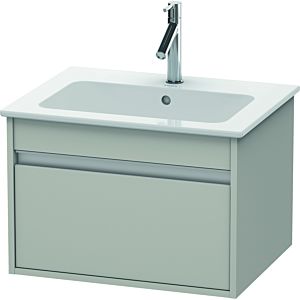 Duravit Ketho vanity unit KT641800707 60 x 47.5 cm, concrete gray matt, 2000 pull-out, wall-hung