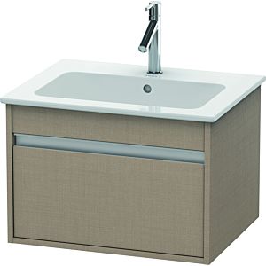 Duravit Ketho Waschtisch-Unterschrank KT641807575 60 x 47,5 cm, leinen, 1 Auszug, wandhängend