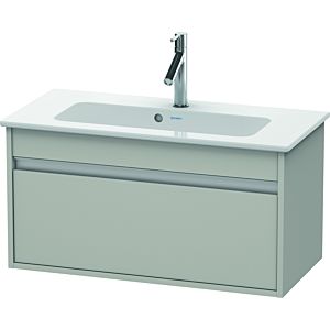 Duravit Ketho Waschtisch-Unterschrank KT642300707 80 x 38,5 cm, betongrau matt, 1 Auszug, wandhängend