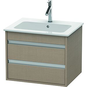 Ketho Duravit vasque KT642807575 60 x 47,5 cm, lin, 2 tiroirs, suspendu