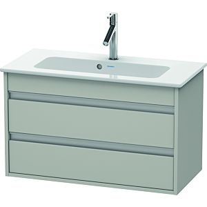 Duravit Ketho vanity unit KT645300707 80 x 38.5 cm, concrete gray matt, 2 drawers, wall-hung