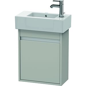 Ketho Duravit vasque KT6629R0707 45x22,5x55cm, suspendu, porte à droite, gris béton mat