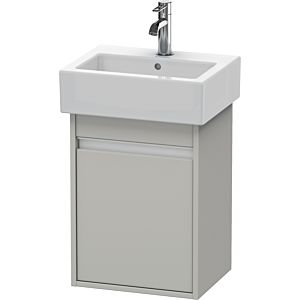 Duravit Ketho vanity unit KT6630L0707 40x32x55cm, wall-hung, door on the left, concrete gray matt