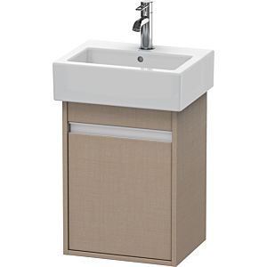 Duravit Ketho vanity unit KT6630L7575 40x32x55cm, wall-hung, door on the left, linen