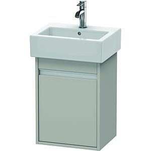 Ketho Duravit vasque KT6630R0707 40x32x55cm, suspendu, porte à droite, gris béton mat