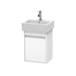 Duravit Ketho vanity unit KT6630R1818 40x32x55cm, wall-hung, door on the right, matt white