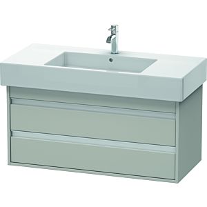 Duravit Ketho vanity unit KT664100707 100 x 45.5 cm, concrete gray matt, 2 drawers, wall-hung