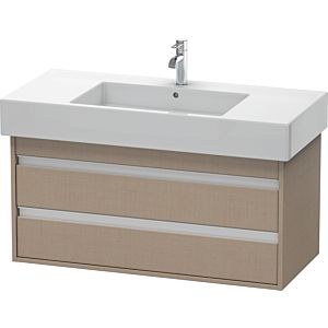Ketho Duravit vasque KT664107575 100 x 45,5 cm, lin, 2 tiroirs, suspendu
