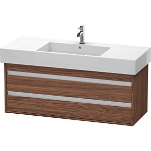 Duravit Ketho vanity unit KT664202121 120 x 45.5 cm, dark walnut, 2 drawers, wall-hung