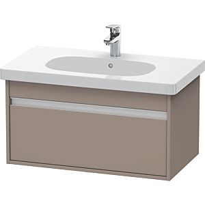Duravit Ketho Waschtischunterschrank KT666704343 80 x 41 x 45,5 cm, Basalt matt, für D-Code 034285